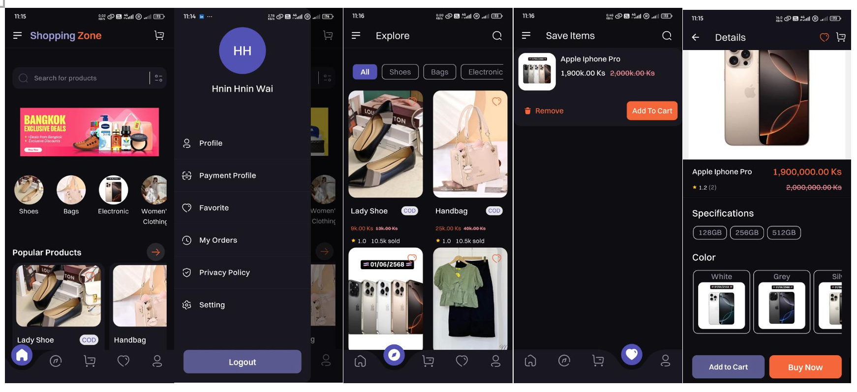 E-commerce Online Shop Multi-vendor App